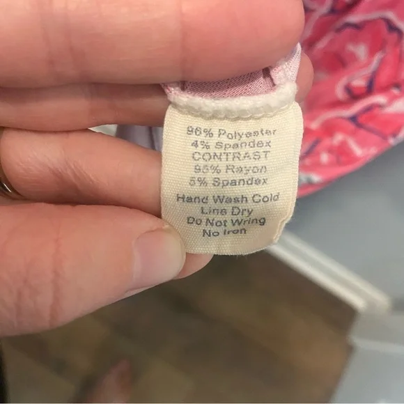 Simply Southern Pink and Blue Floral Dress - Picture 4 of 8